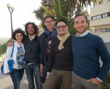 da sin. Stella Terramagra, Giovanni Blasco, Giuseppe   Salamone, Salvatore Bonincontro e Christian Messina