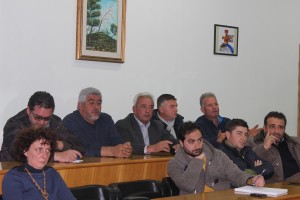 un incontro dell'osservatorio permanente della diga Olivo con l'assessore La Loggia, il vicesindaco del comune di Mazzarino e alcuni agricoltori e rappresentanti sindacali con