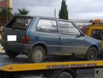 PIETRAPERZIA. LA FIAT UNO RITROVATA DAI CARABINIERI