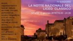 IV edizione La notte Nazionale del Liceo Classico