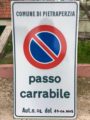 CARTELLO PASSI CARRABILI