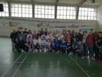 FOTO N-¦ 1 = Gli atleti badminton di Pietraperzia.