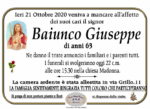 ANNUNCIO di BAIUNCO GIUSEPPE