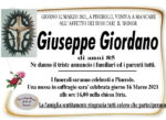 ANNUNCIO NUOVO DI GIUSEPPE GIORDANO