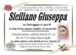 ANNUNCIO NUOVO DI SICILIANO GIUSEPPA IN SALVAGGIO