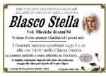 ANNUNCIO DI BLASCO STELLA VED. MICCICHE'