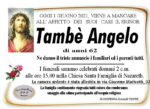 ANNUNCIO NUOVO DI TAMBE' ANGELO