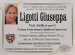 Ligotti giuseppa ved. aiello di anni 87