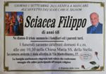 sciacca filippo anni 68