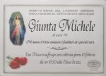 Giunta Michele di anni 78