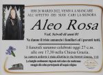 Aleo Rosa ved. Scivoli di anni 81