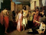 Edipo e Antigone di Charles Francois Jalabert