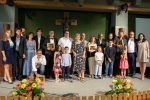 La famiglia De Agrò e i vincitori del Premio