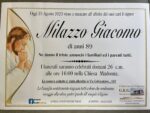 Milazzo Giacomo di anni 89