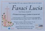 faraci lucia ved. pistone di anni 89