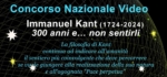 Locandina concorso nazionale Kant 1