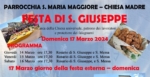 Locandina festa S. Giuseppe 2024