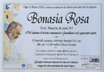 bonasia rosa ved. marchì di anni 87