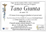 tano giunta di anni 72