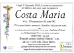 Signora Costa Maria ved Giammusso di anni 92