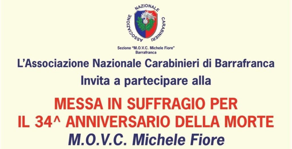 anniversario morte Michele Fiore