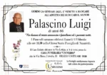 Annuncio servizi funerari Ag. G.B.G. Sig. Palascino Luigi di anni 86