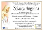 Sciacca Angelina in Baiunco di anni 66