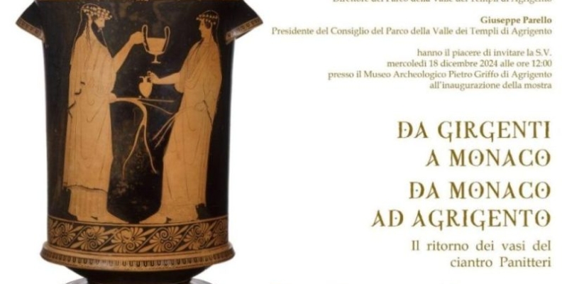 Mostra “Da Girgenti a Monaco. Da Monaco ad Agrigento”